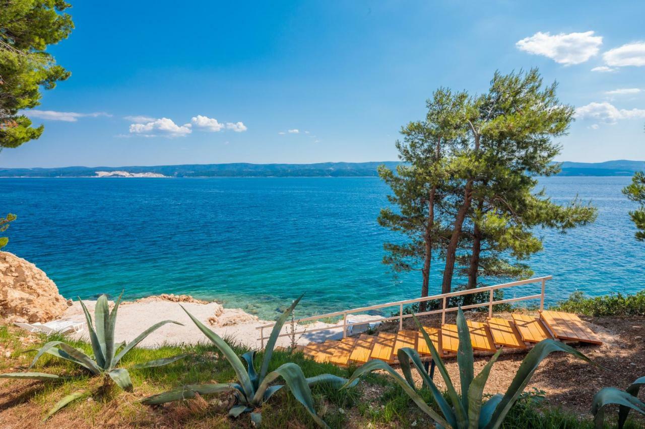 Villa Charlotte Omis Bagian luar foto